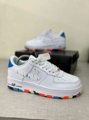 Airforcee 1 low swoosh fetti multi sale