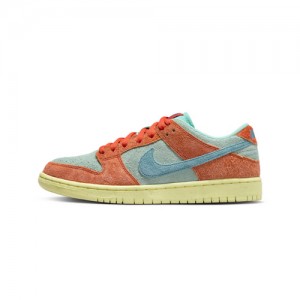 nike sb dunk low orange emerald rise