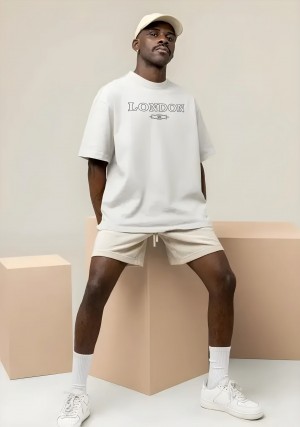 Calm Down Round Neck Oversized Printed LondonUK T shirt for Men Size S L XL 2XL Color White Fabric Cotton Blend Type Tees Style Printed Design Type Round Neck Tees Within 6 8 business days However to find out an actual date of delivery please enter your pin code Trendy oversized calmed down LONDON printed t shirt