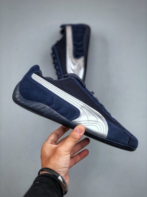 Pu_ma  speedcat premium navy matte silver  