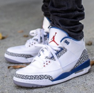 jordan 3 true blue