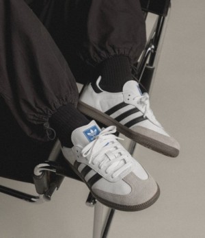 Adidass Samba White Black