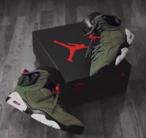 Nik e air jordan 6 travis scott