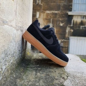E airforce 07 black suede  fix(088