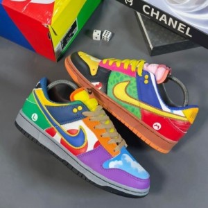 Nikee SB Dunk Low Super Mario