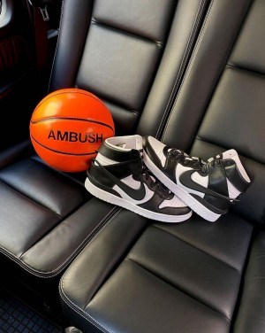 Dunk High X Ambush Black White