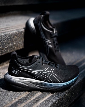 Asi cs Gel Nimbus 25 platinum black