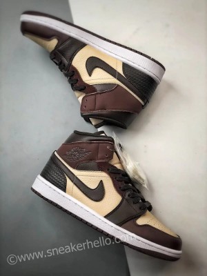 Jordan 1 Mid Se Paris YMCA Brown