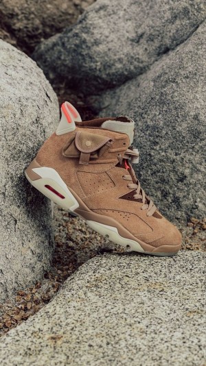  Travis Scott x Air Jordan 6  - British Khaki
