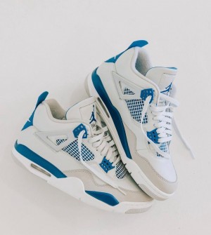 NikeAIR JORDAN RETRO 4 MILITARY BLUE