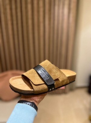 BIRKENSTOCK KYOTO LIGHT BROWN SUEDE