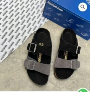 BIRKENSTOCK ARIZONA BLACK GREY