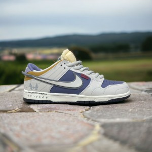 Nikee SB dunk Low X Saint Seiya Grey Blue