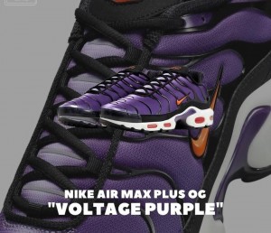 Airmax Plus Voltage purple orange Sale