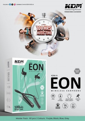 KDM EON NECKBAND WITH 6 MONTHS WARRANTY