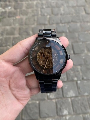 Fossil automatic black With Original Box