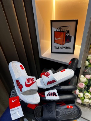 SBxNikeee Air Slides White Red AIR