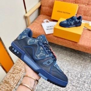 Loui_s trainer denim blue  lv trainer denim blue