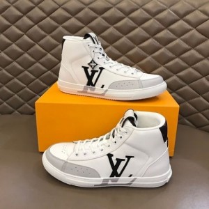 LOUIS VUITTON LV Charlie Ankle Sneakers White