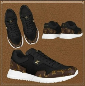 Louis Vuitton LV Leather Calfskin Brown Black