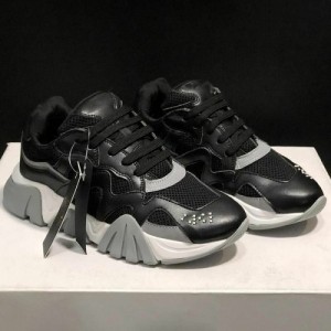 VERSACE SQUALO BLACK SNEAKER Fixed