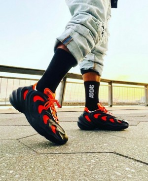 Adidass adifom q trainer black orange