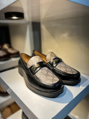 Gucc i party wear loafer black gg 88