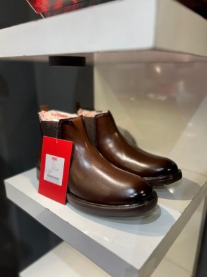 Diesel Chelsea boot brown colour sig
