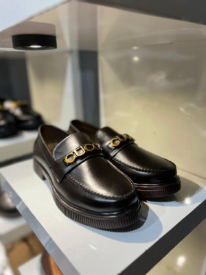 gucci party wear loafer brown gg 99 sig