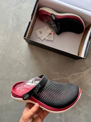 Crocss 360 literide black red white Crocss 360 literide black red white