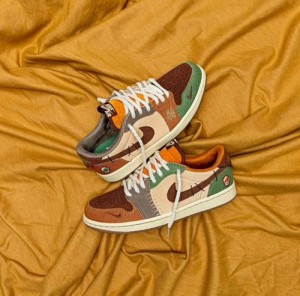 Jordan 1 Low Og Zion Williamson Voodoo Top Batch