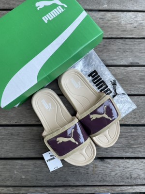 Puma Wildcat Sportswear Velcro Cream Slide