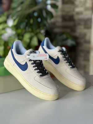 N ike Air Force 1 Stussy Beige