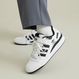 Adidass Original Forum Low Black And White Women s
