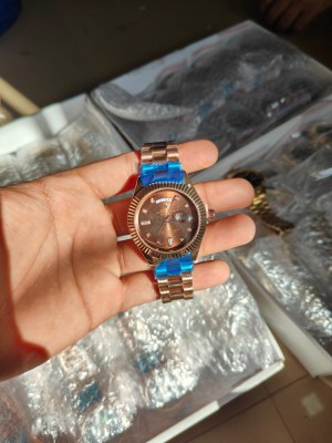 ROLE X DAY DATE BROWN DIAL