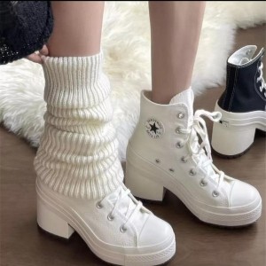 C onverse Chuck 70 De Luxe Heel White