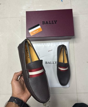 Bally Leather Premium Loafer Brown L008 Bally Leather Premium Loafer Brown L008
