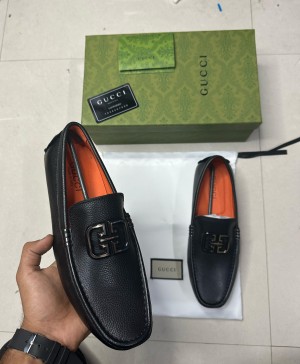 Guccii Leather Luxury Loafer Black L13 Guccii Leather Luxury Loafer Black L13
