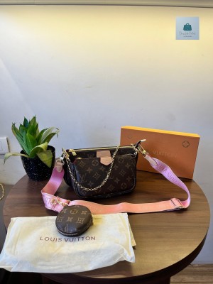 Louis Vuitton Premium Pochete Pink Belt Trending