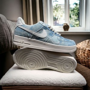 E airforce 1 denim blue