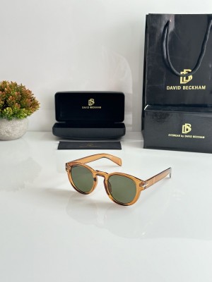 David beckham round brown green