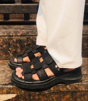 CAT Premium High Sandal Black CAT Premium High Sandal Black