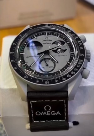 Omeg a Moonswatch Earth Phase