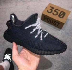 Adidass yeezy 350 v2 black lace reflactive semi ua