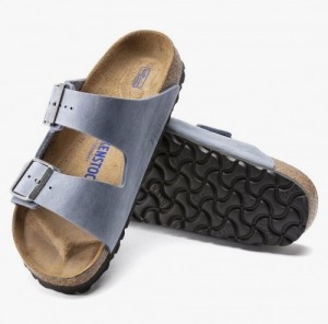 Birkenstock Arizona Sky Blue Suede