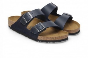 Birkenstock Arizona Leather Dark Navy