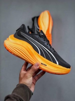 _PUMA_MAGMAX NITRO BLACK ORANGE 
