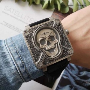 Bell Ross BR 01 BURNING SKULL Tattoo