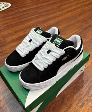 Pu ma Suede XL White Black