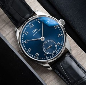 Iwc Portugieser Silver Blue Automatic
